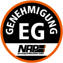 NAP-EG-Genehmigung-Plakette