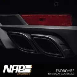 NAP Exclusive Endrohre Cadillac Escalade 2022