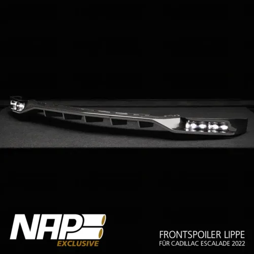 NAP Exclusive Frontspoiler Lippe Cadillac Escalade 2022 2