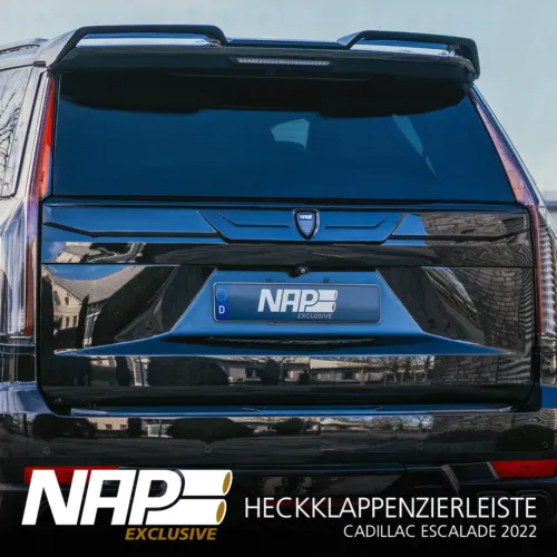 NAP Exclusive Heckklappenzierleiste Cadillac Escalade 2022 v2 1