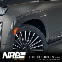 NAP Exclusive Kotfluegelbogen vorne Cadillac Escalade 2022 1