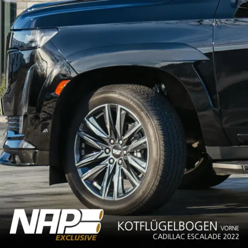 NAP Exclusive Kotfluegelbogen vorne Cadillac Escalade 2022 v2 12