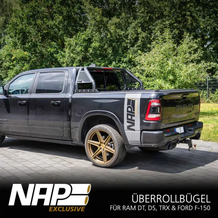 NAP Exclusive Überrollbügel für RAM DT, DS, TRX / Ford F-150 – Bild 4