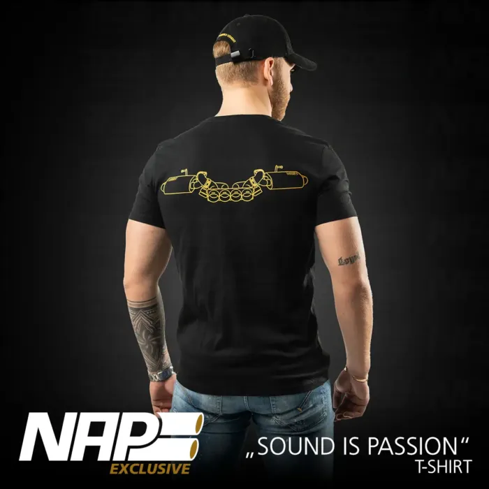 NAP Exclusive T-Shirt - Sound is Passion – Bild 2