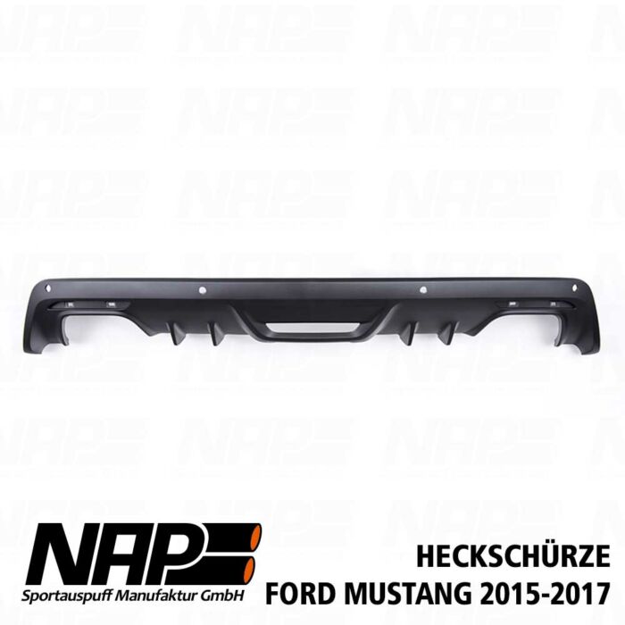 NAP Klappenauspuff Ford Mustang 2015 5.0 V8 | doppelflutig, inkl. Heckschürze – Bild 4