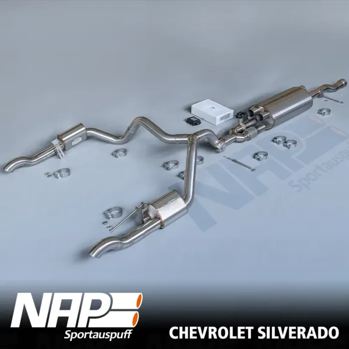 NAP Klappenauspuff Chevrolet Silverado – Bild 2