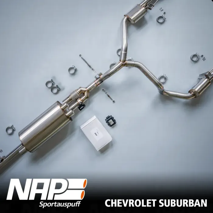NAP Klappenauspuff Chevrolet Suburban – Bild 6