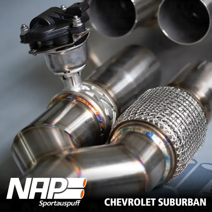 NAP Klappenauspuff Chevrolet Suburban – Bild 3