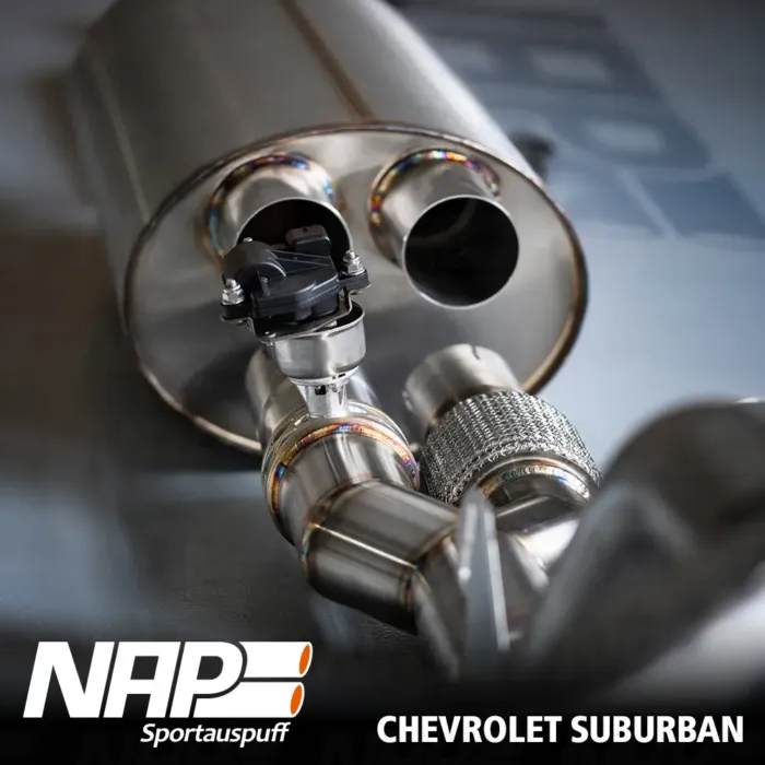 NAP Klappenauspuff Chevrolet Suburban – Bild 2