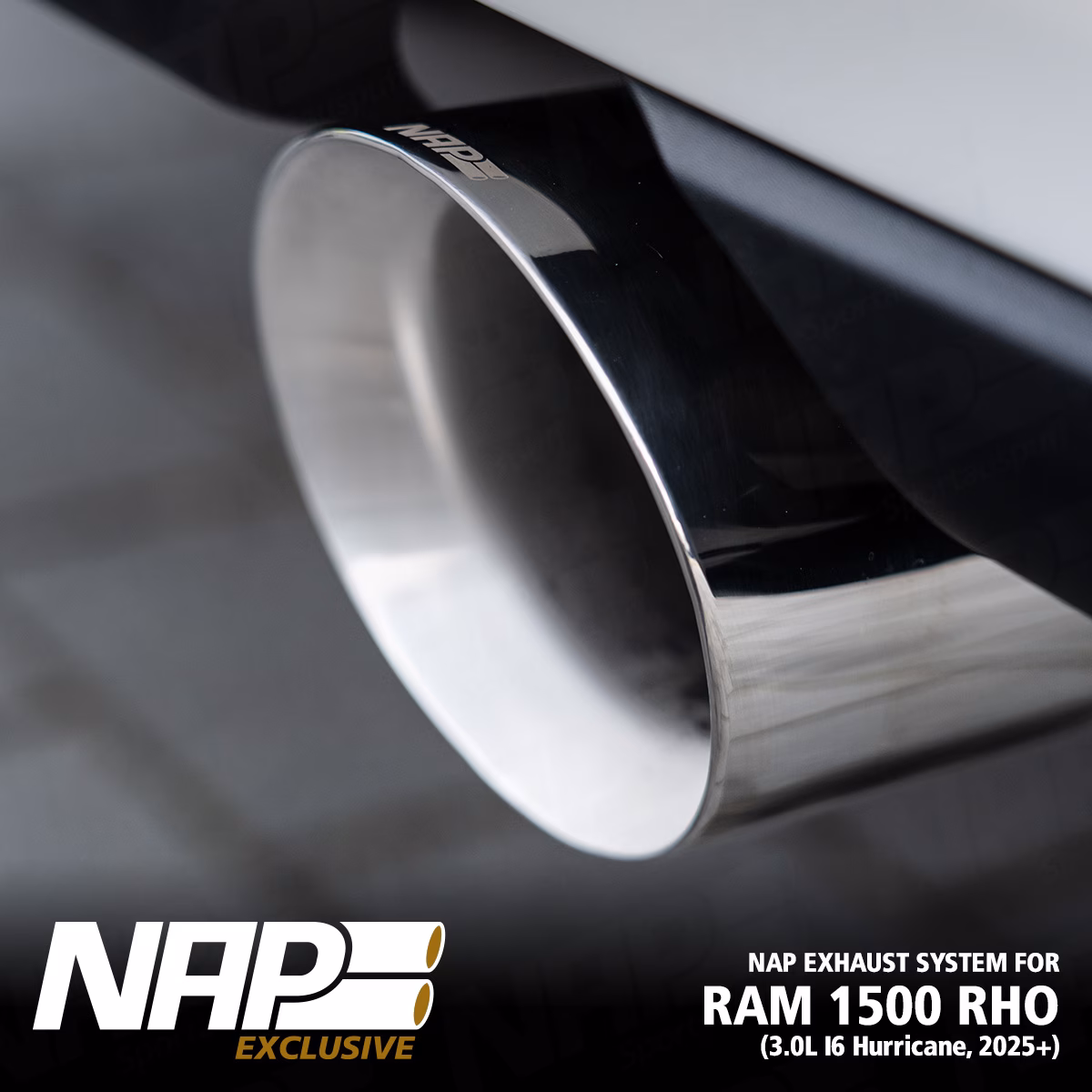 NAP Klappenauspuff 2025 RAM 1500 DT RHO 8162 NAP Klappenauspuff passend für RAM 1500 RHO (3.0L, I6, 2025+) – Bild 7