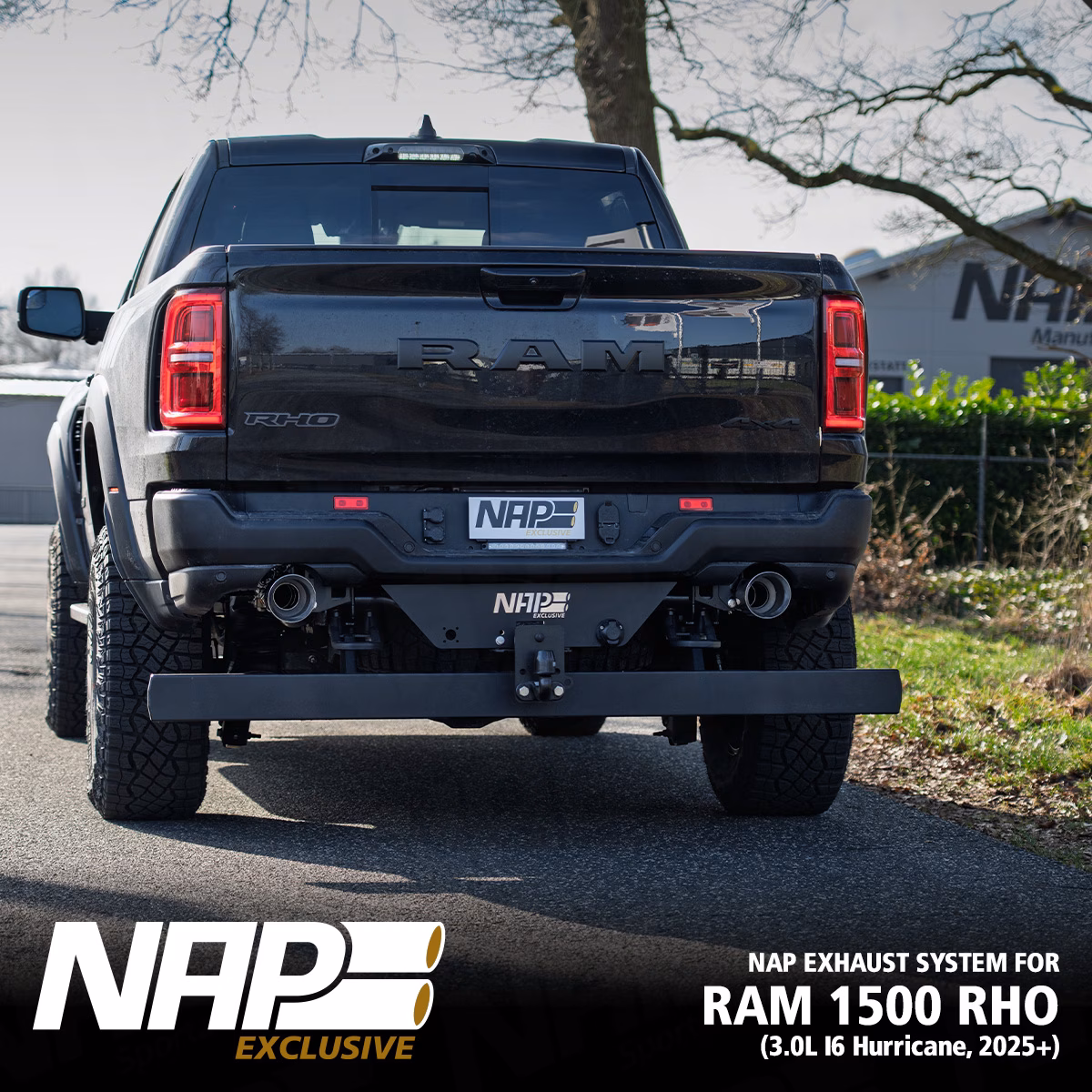 NAP Klappenauspuff 2025 RAM 1500 DT RHO 8173 NAP Klappenauspuff passend für RAM 1500 RHO (3.0L, I6, 2025+) – Bild 6