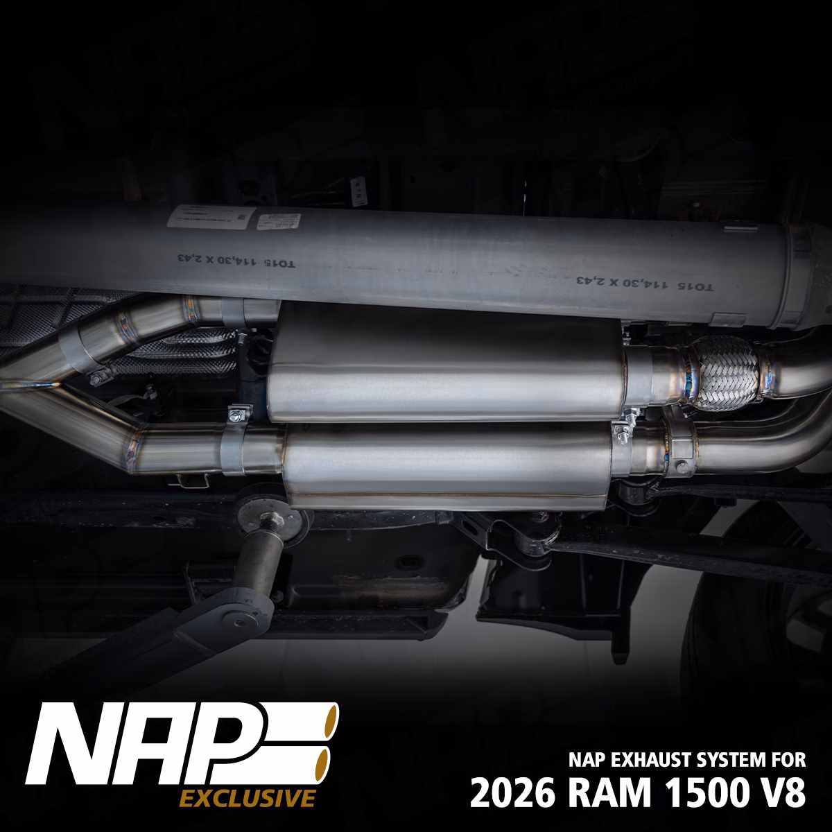 NAP Klappenauspuff 2026 RAM 1500 V8 620 NAP Klappenauspuff passend für 2026 RAM 1500 V8 (DT) – Bild 4