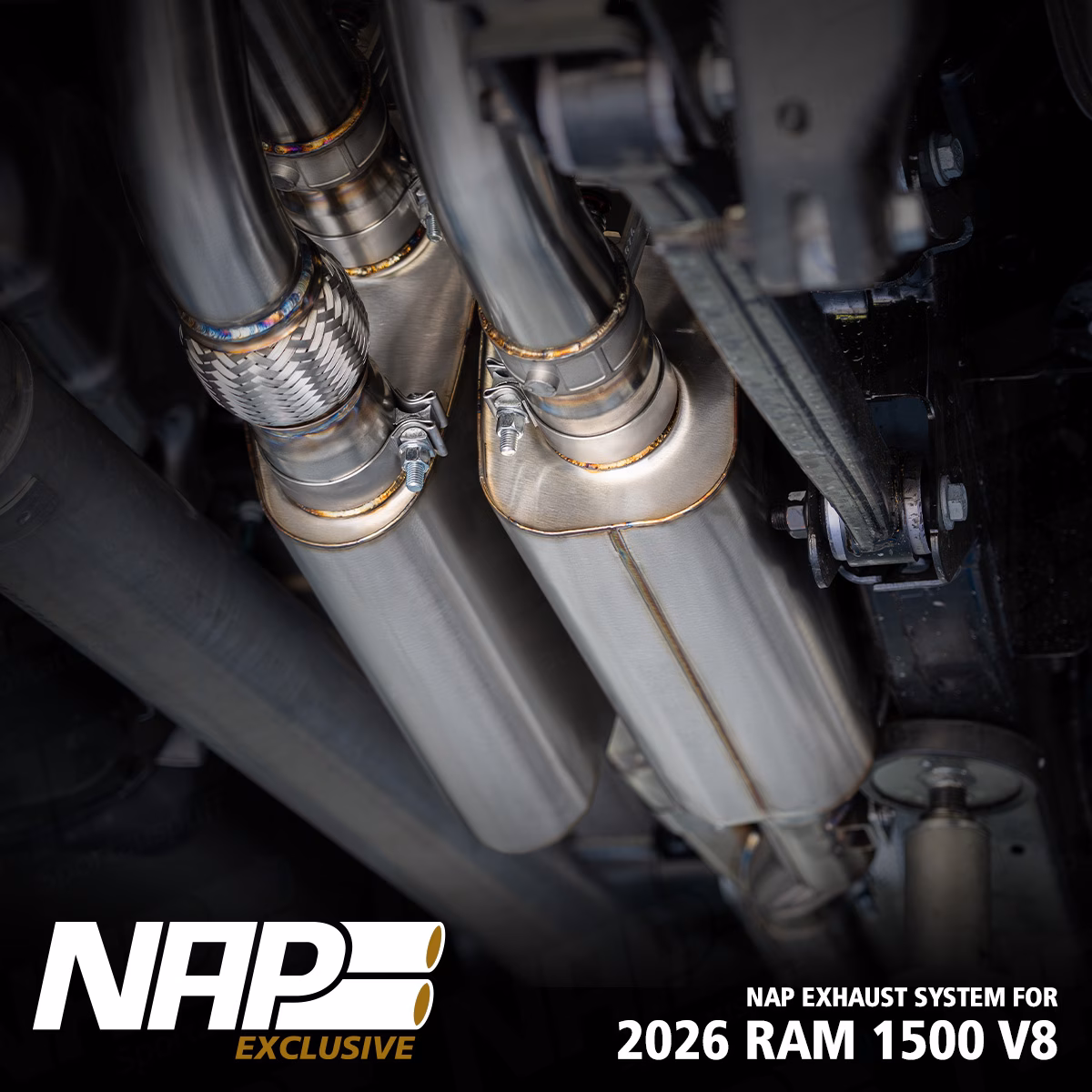 NAP Klappenauspuff 2026 RAM 1500 V8 623 NAP Klappenauspuff passend für 2026 RAM 1500 V8 (DT) – Bild 5