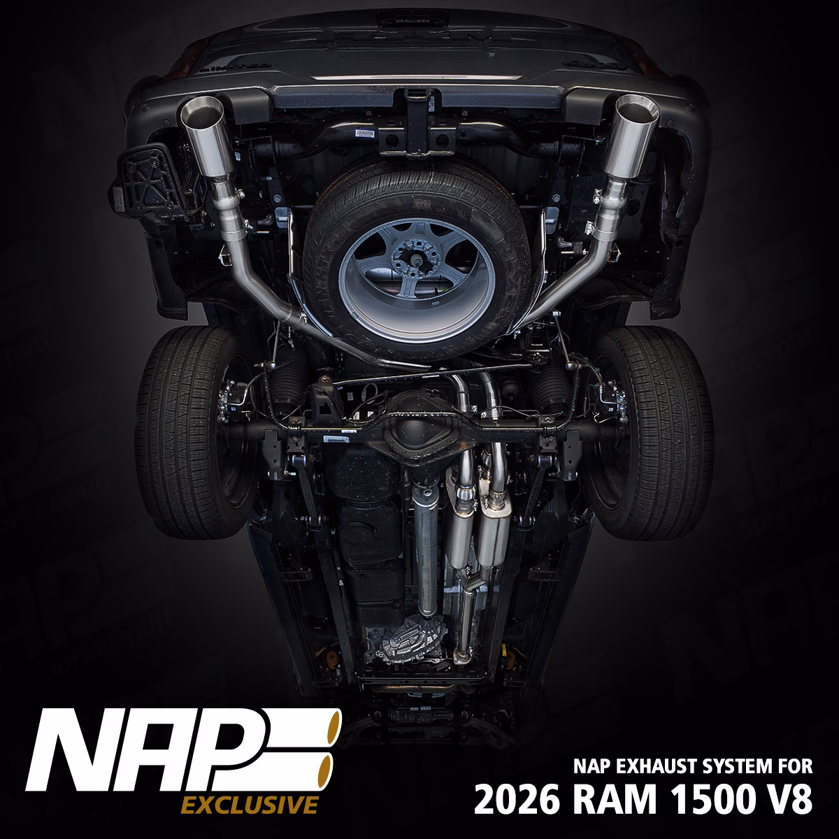 NAP Klappenauspuff 2026 RAM 1500 V8 653 NAP Klappenauspuff 2026 RAM 1500 V8 653