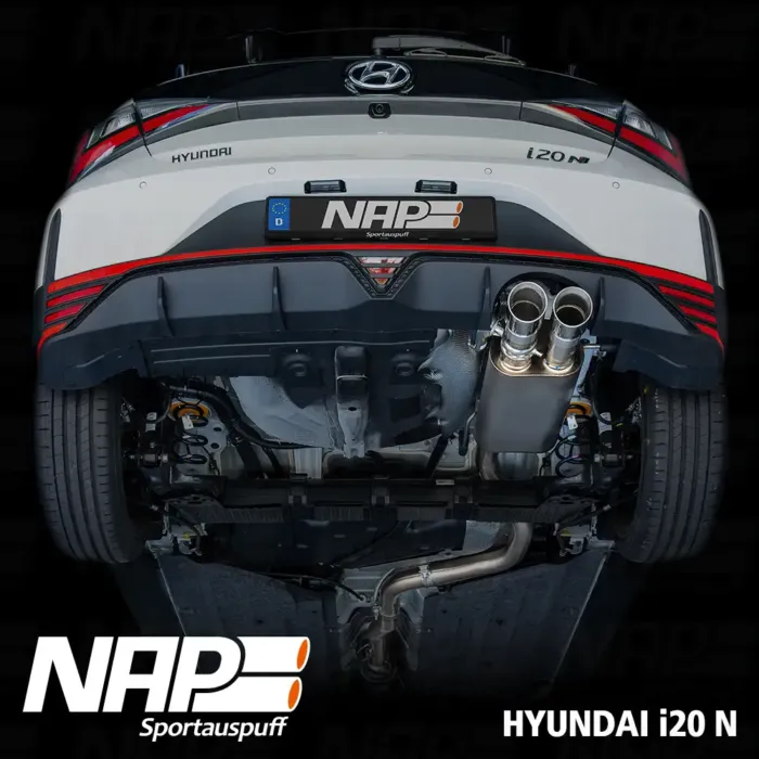 NAP Klappenauspuff Hyundai i20 N – Bild 2
