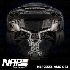 NAP Klappenauspuff Mercedes AMG C63 121