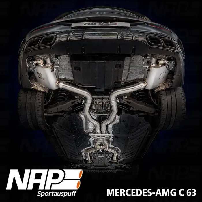 NAP Klappenauspuff Mercedes-AMG C 63