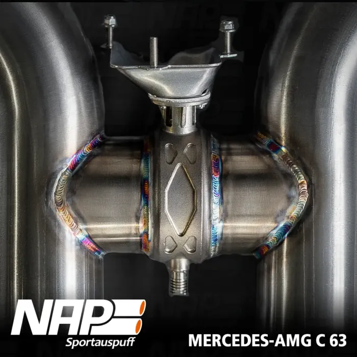 NAP Klappenauspuff Mercedes-AMG C 63 – Bild 5