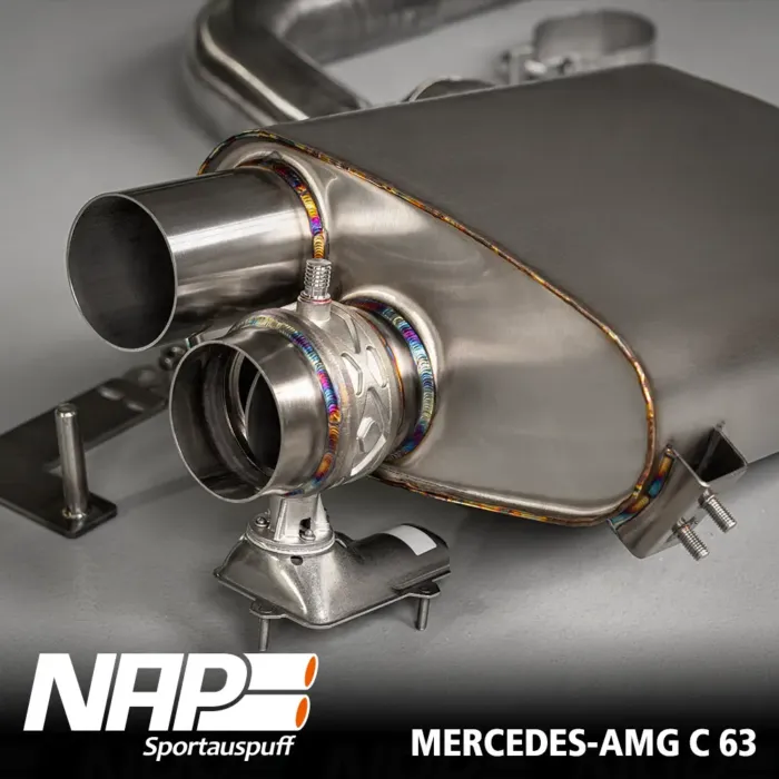 NAP Klappenauspuff Mercedes-AMG C 63 – Bild 2