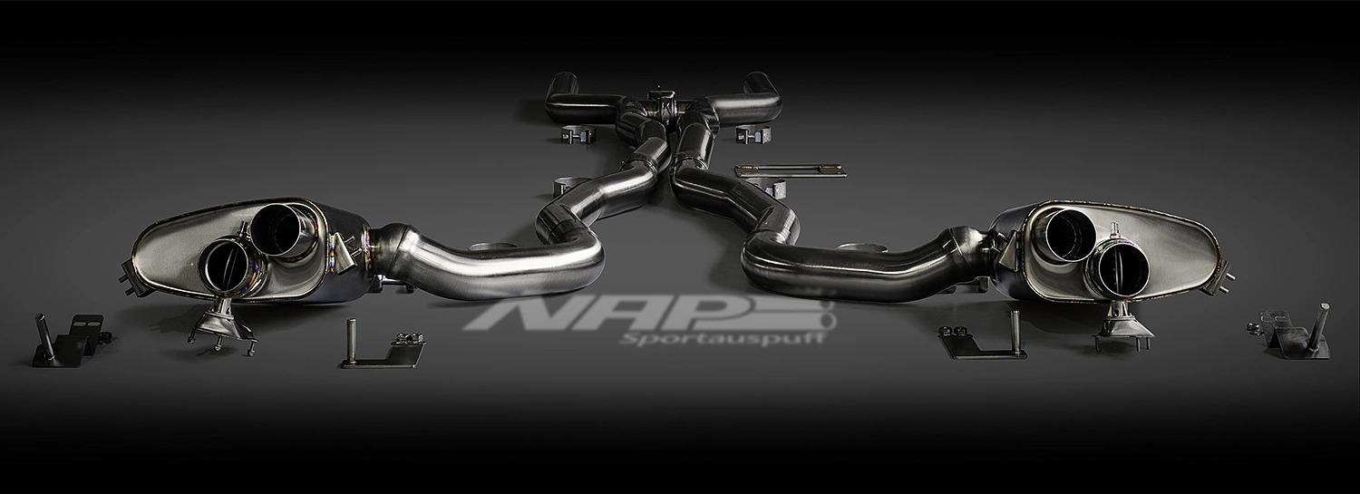 NAP Klappenauspuff Mercedes AMG C63 brtt