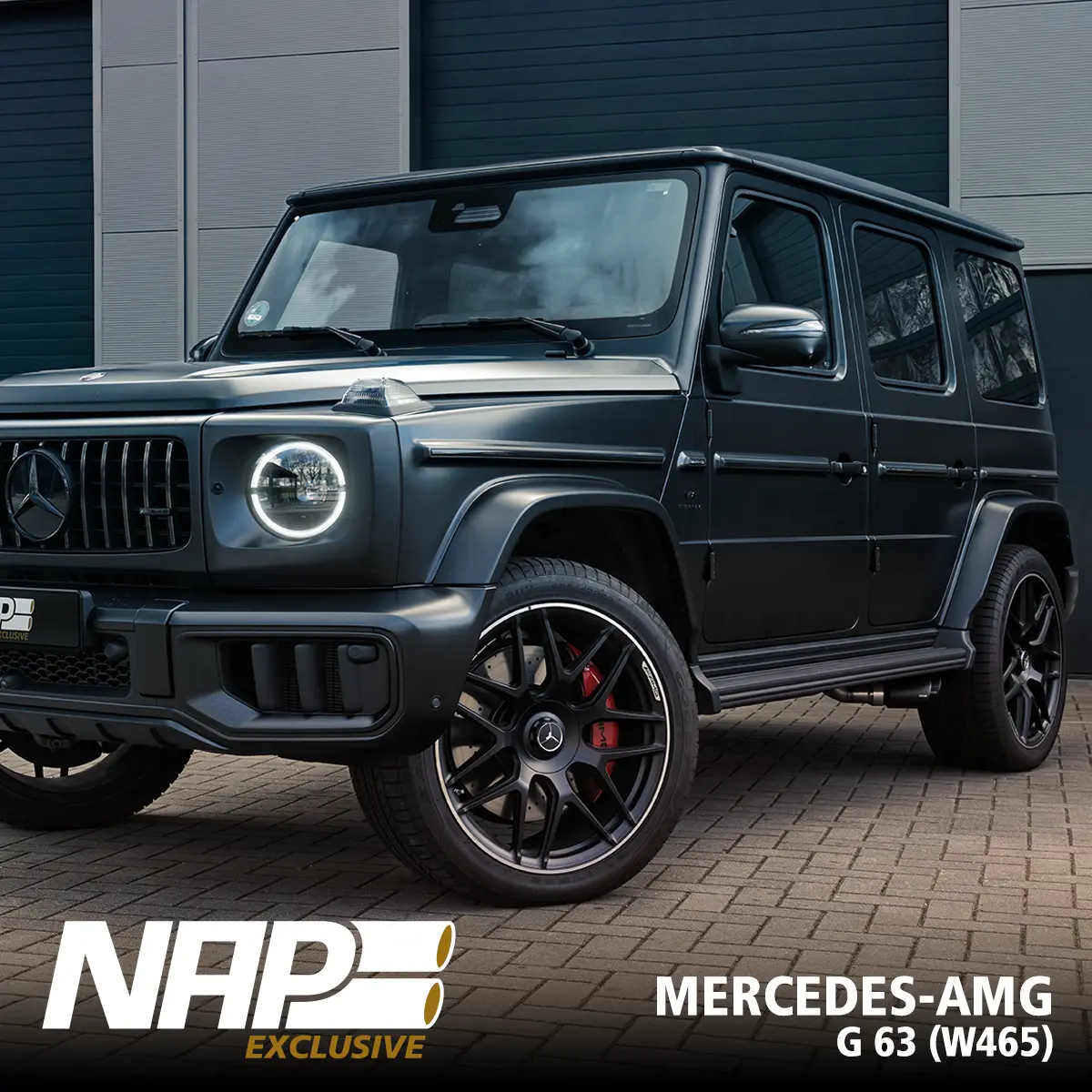 NAP Klappenauspuff Mercedes Benz G Klasse AMG G63 W465 6462