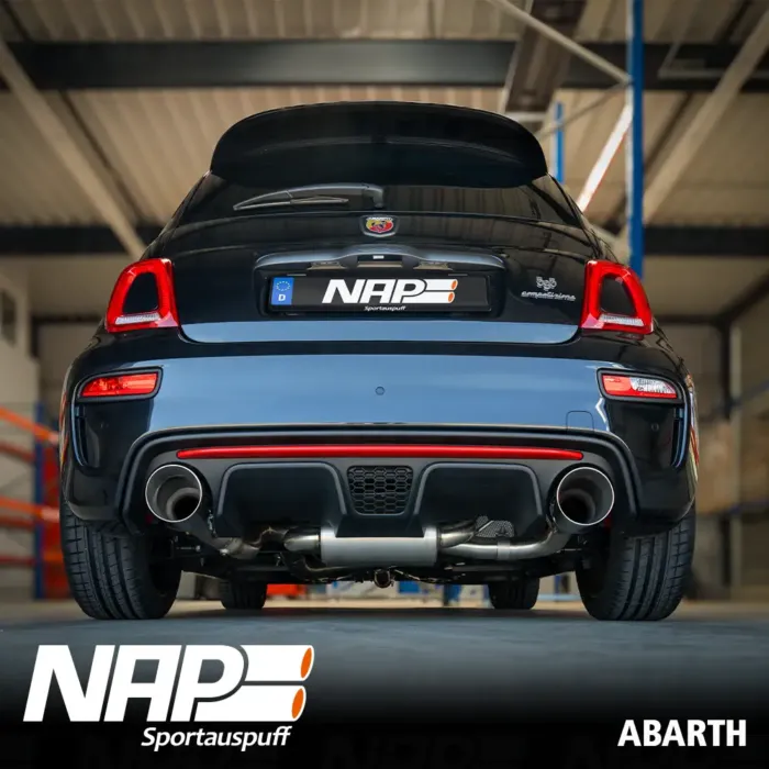 NAP Klappenauspuff Abarth 595 & 695