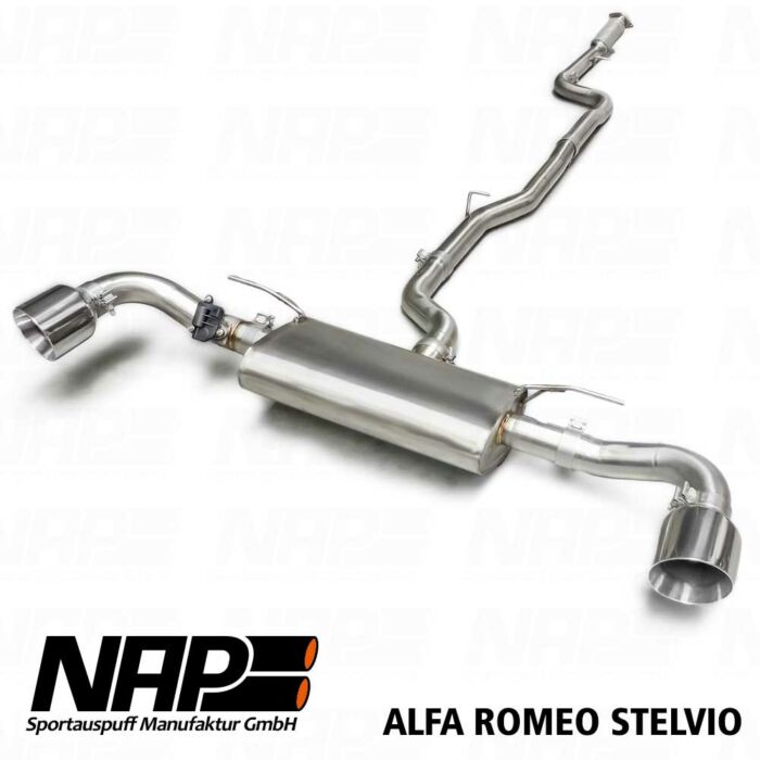 NAP Klappenauspuff Alfa Romeo Stelvio – Bild 3