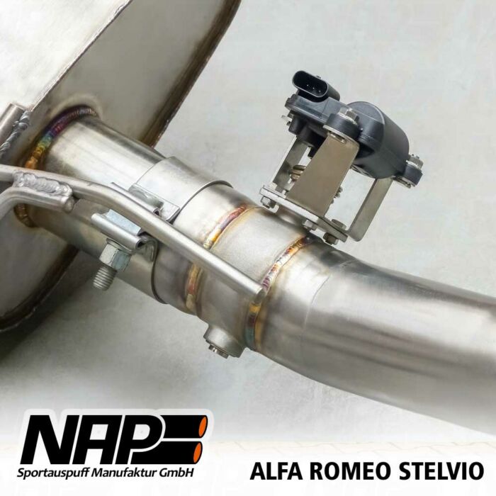 NAP Klappenauspuff Alfa Romeo Stelvio – Bild 4