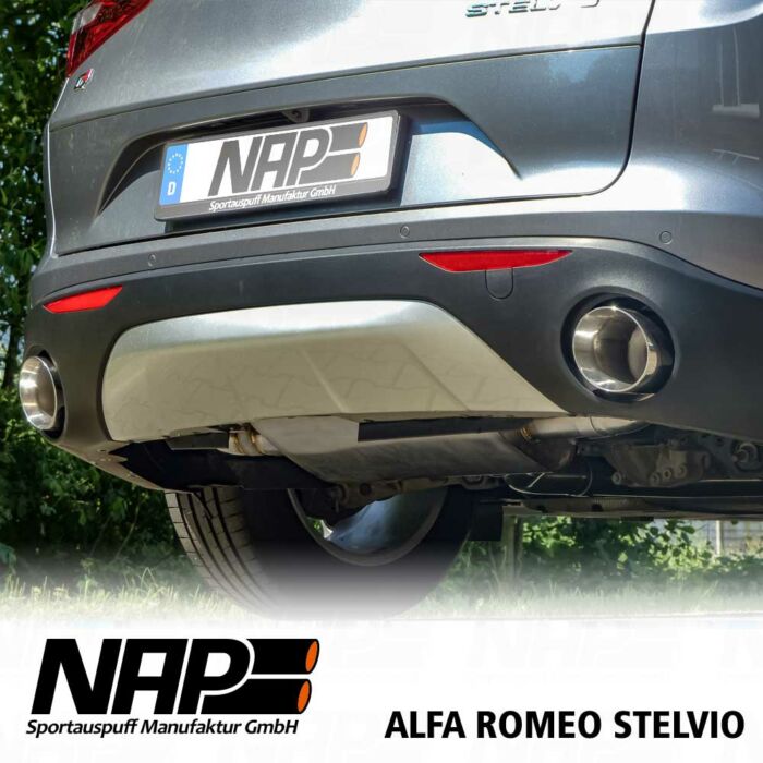 NAP Klappenauspuff Alfa Romeo Stelvio – Bild 6