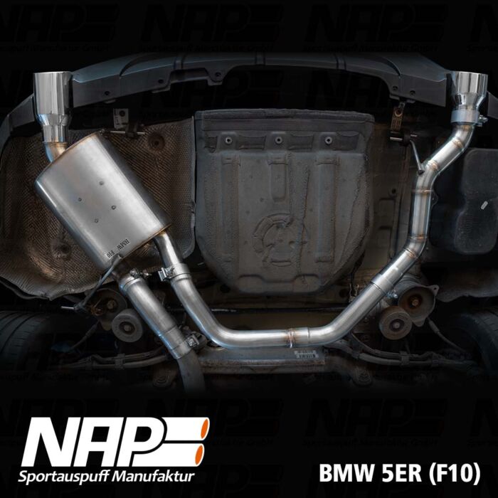 NAP Sportauspuff BMW 5er F10 (Diesel) – Bild 2