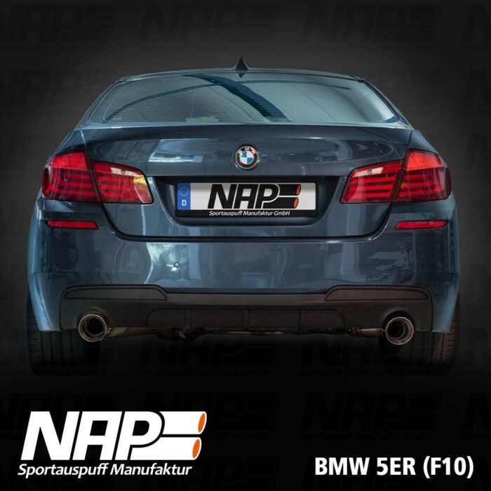 NAP Sportauspuff BMW 5er F10 (Diesel) – Bild 3