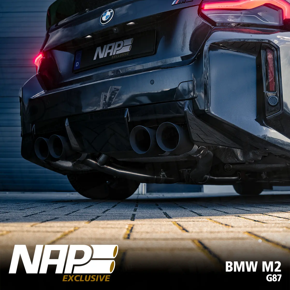 NAP Sportaupuff BMW M2 G87 5u