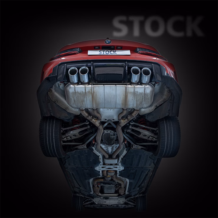NAP Sportaupuff BMW M3 G80 G81 STOCK STOCK Exhaust