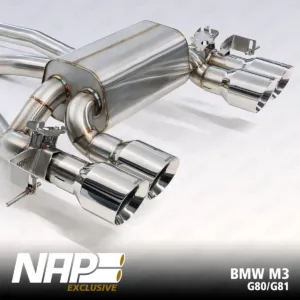 NAP Sportaupuff BMW M3 G80 G81 an5