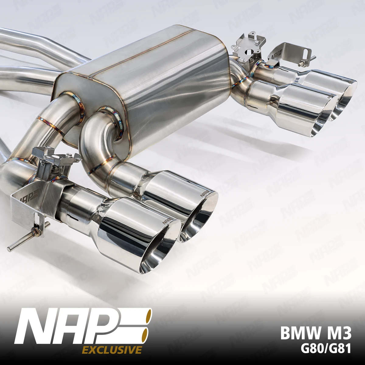 NAP Sportaupuff BMW M3 G80 G81 an5