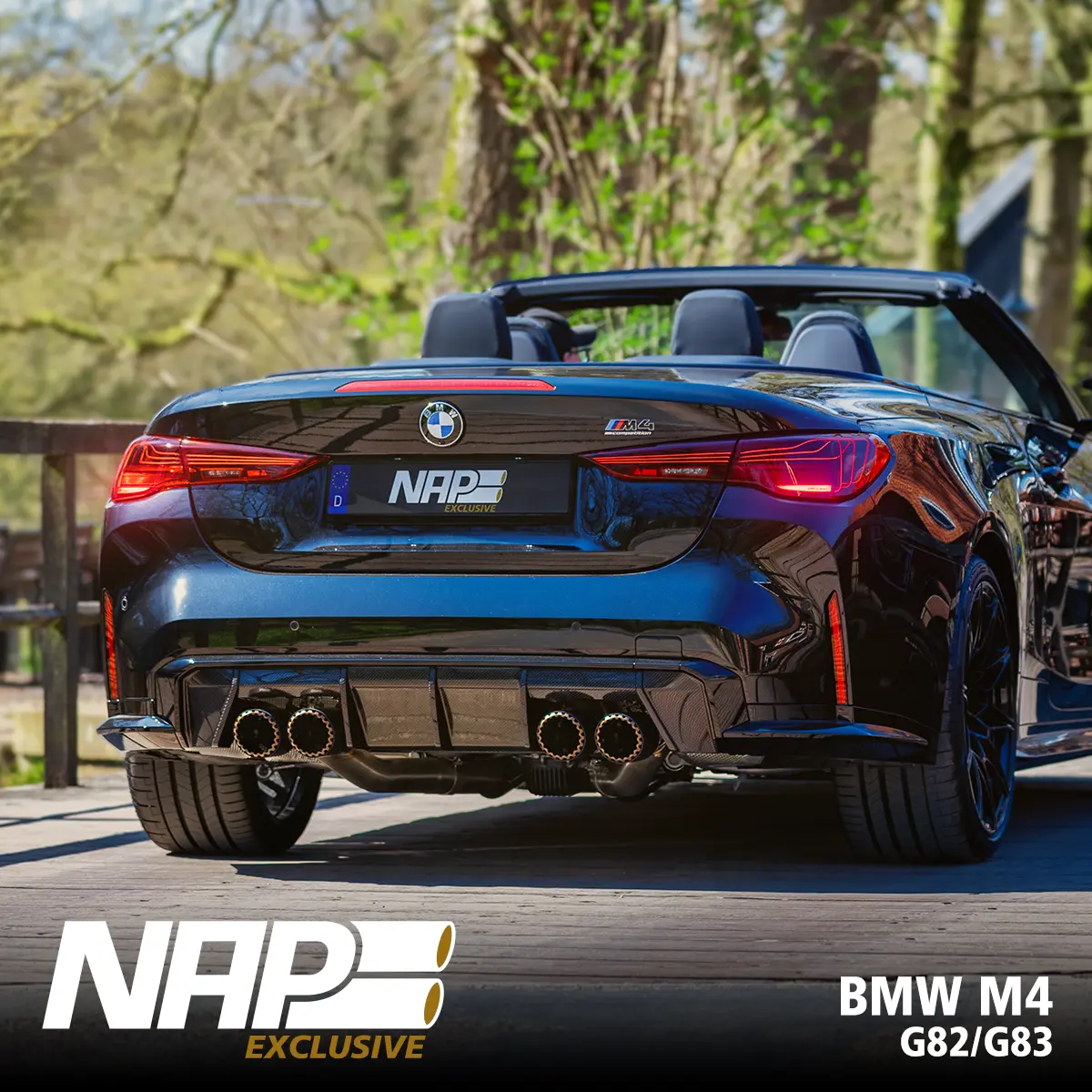 NAP Sportaupuff BMW M4 G82 G83 fg5