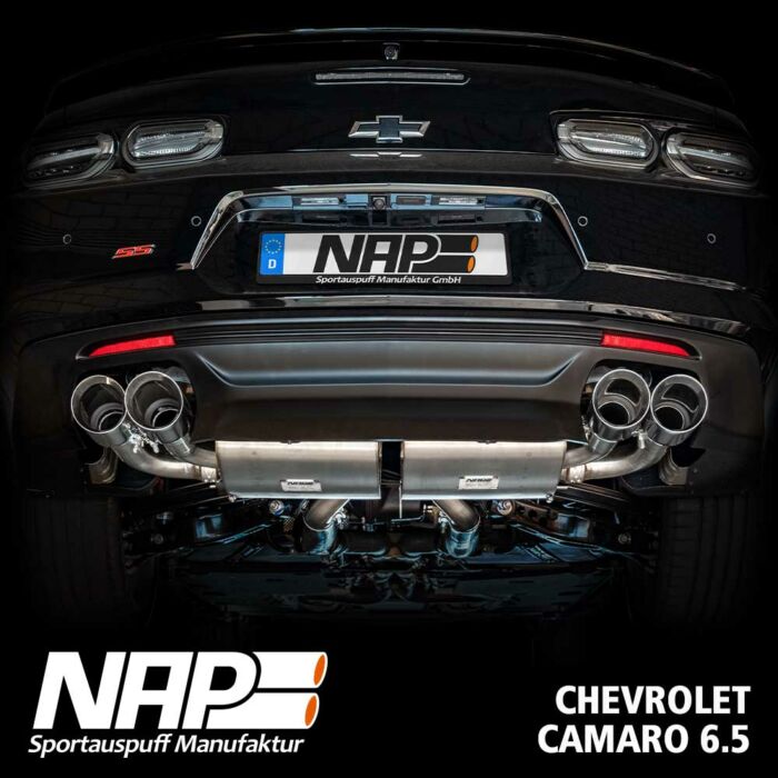 NAP Klappenauspuff Chevrolet Camaro (Gen 6.) 6.2 V8 SS – Bild 2