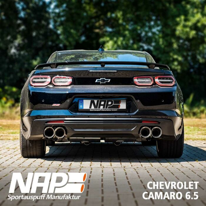 NAP Klappenauspuff Chevrolet Camaro (Gen 6.) 6.2 V8 SS – Bild 5
