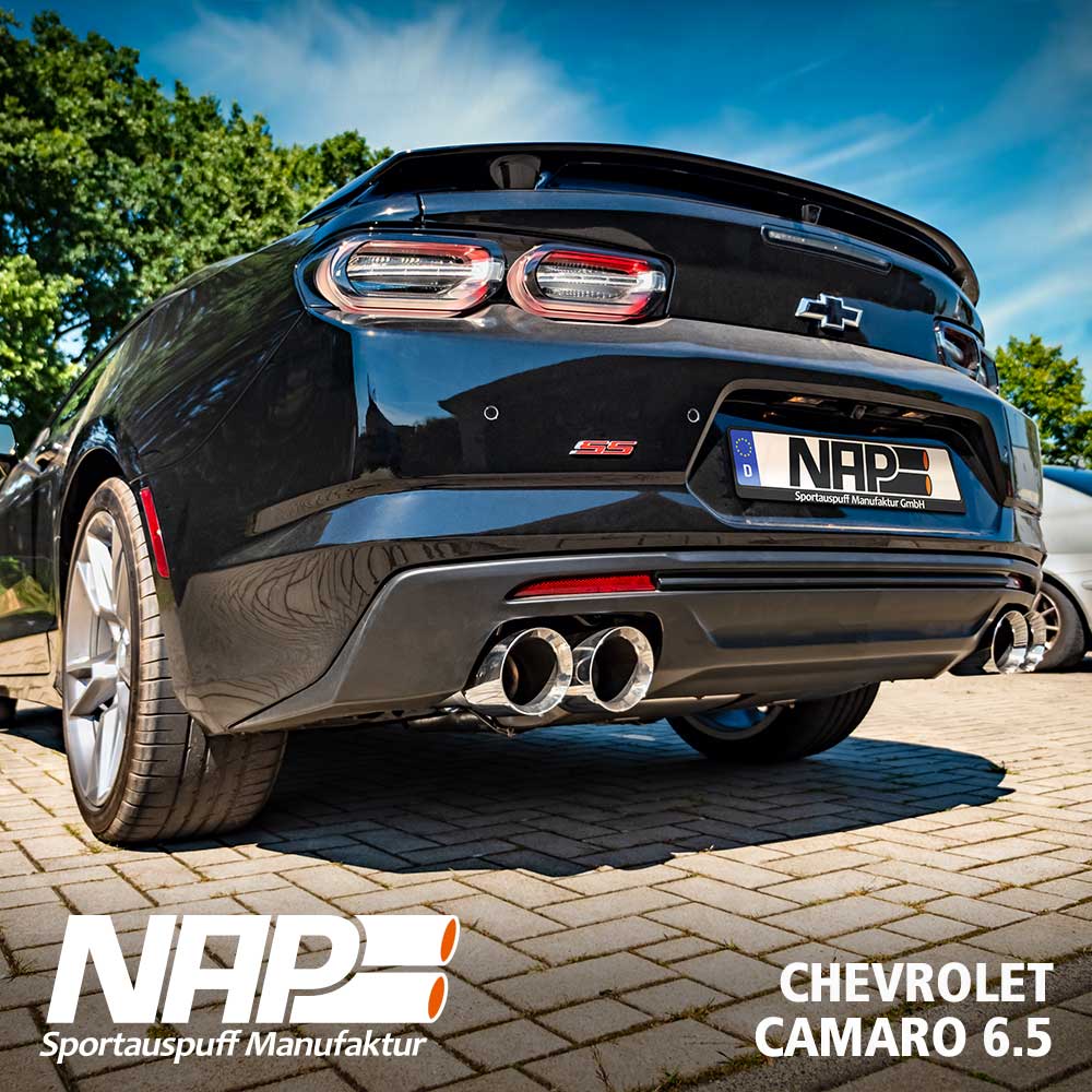 NAP Sportaupuff Chevrolet Camaro 6.5 h3