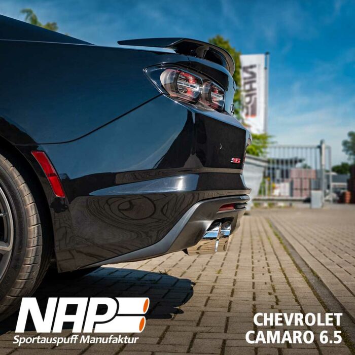 NAP Klappenauspuff Chevrolet Camaro (Gen 6.) 6.2 V8 SS – Bild 6