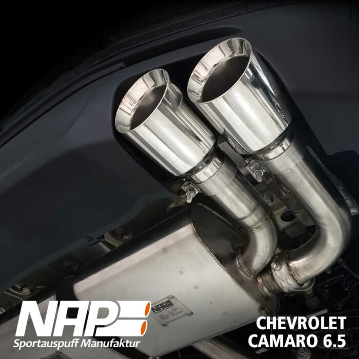 NAP Klappenauspuff Chevrolet Camaro (Gen 6.) 6.2 V8 SS – Bild 3