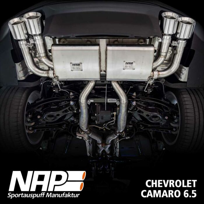 NAP Klappenauspuff Chevrolet Camaro (Gen 6.) 6.2 V8 SS – Bild 4