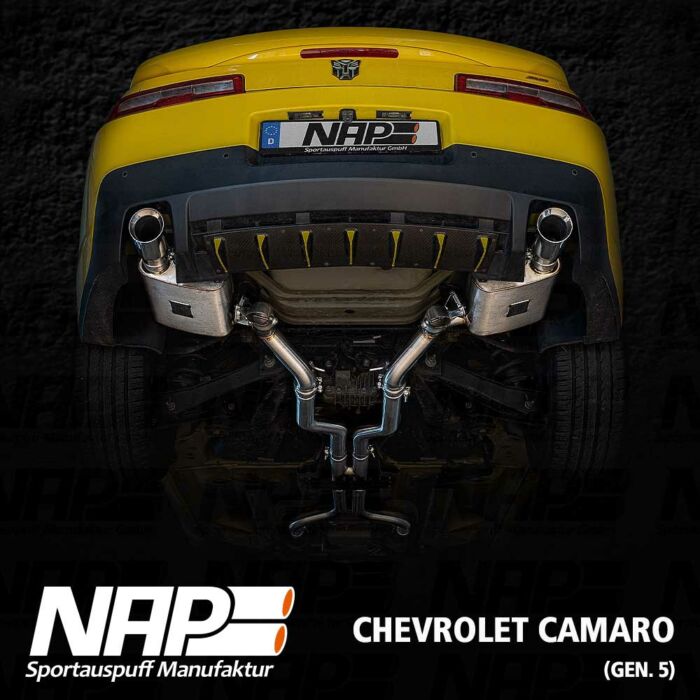 NAP Klappenauspuff Chevrolet Camaro (Gen. 5) – Bild 2