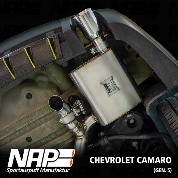 NAP Klappenauspuff Chevrolet Camaro (Gen. 5) – Bild 3