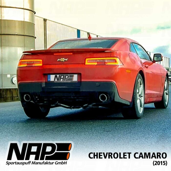 NAP Klappenauspuff Chevrolet Camaro (Gen. 5) – Bild 5