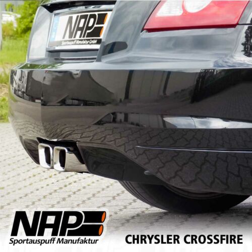 NAP Sportaupuff Chrysler Crossfire hinten