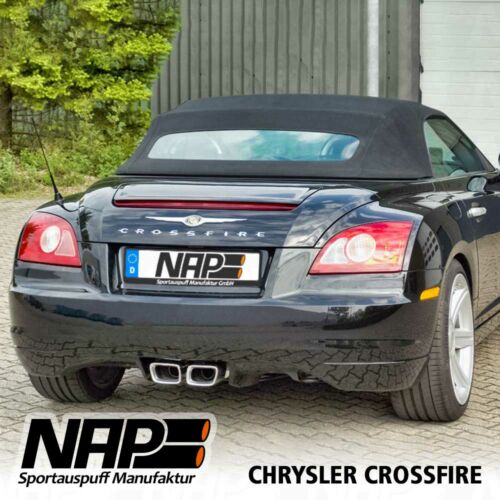 NAP Sportaupuff Chrysler Crossfire hinten 2