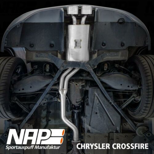 NAP Sportaupuff Chrysler Crossfire unten1