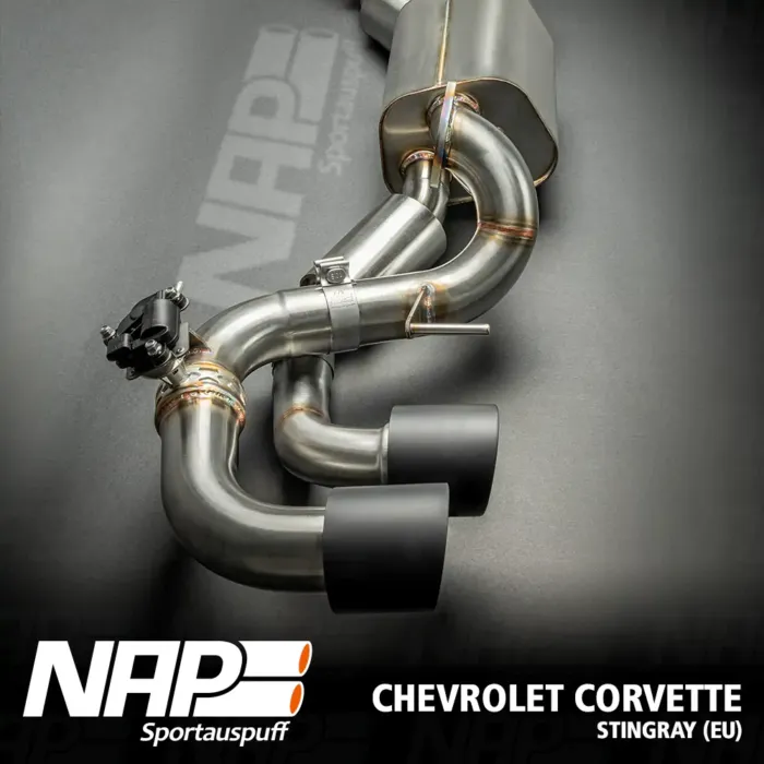 NAP Klappenauspuff Corvette C8 Stingray (US & EU) – Bild 4