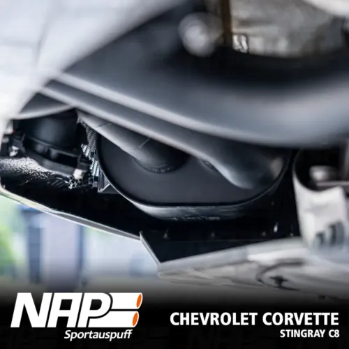 NAP Sportaupuff Corvette Singray Quad C8 Carbon 39